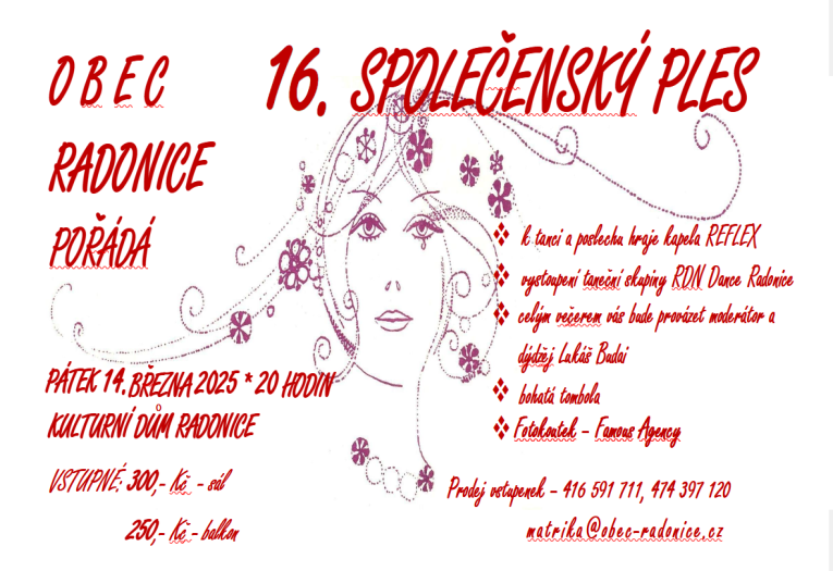 Společenský ples obce