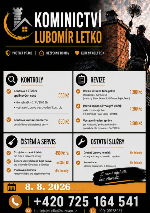 Nabídka kominických prací